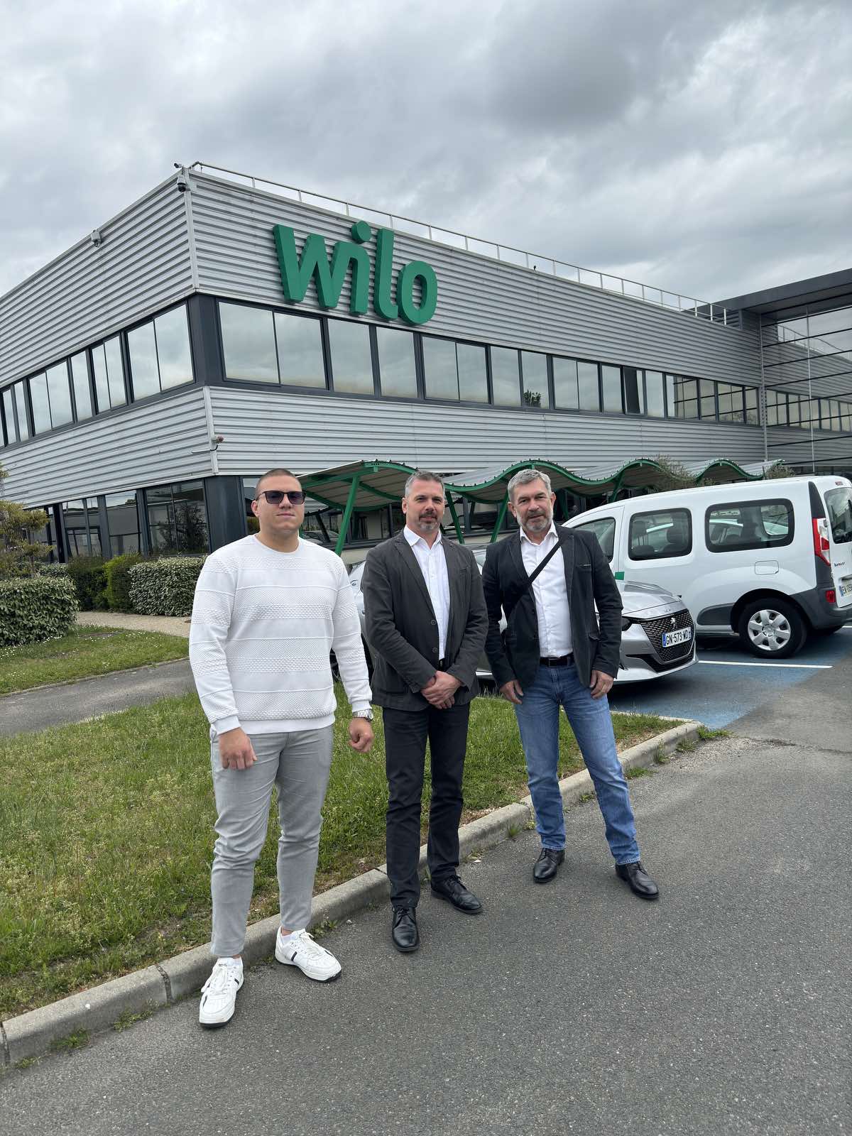 Wilo fabrika u Francuskoj, kao i predstavnici Wilo i Mikoterma.