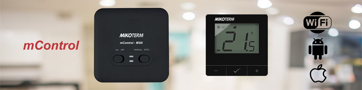 Mikoterm mControl - M20i smart termostat.